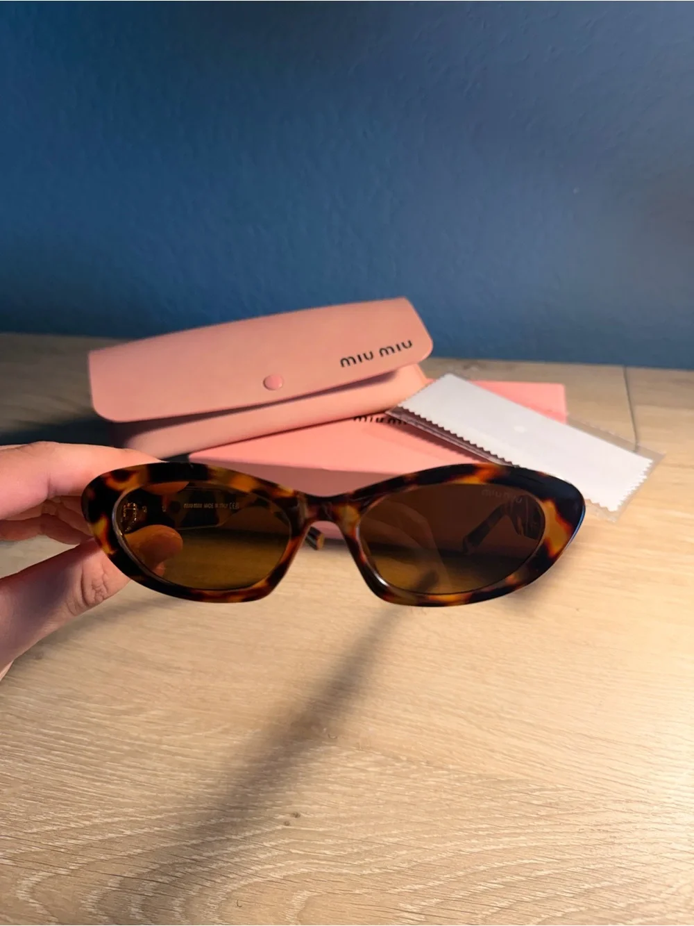 Miu Miu Tortoiseshell Sunglasses